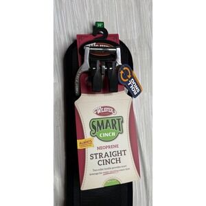 Weaver Smart Cinch 30" Neoprene Straight Western Cinch Roll Snug Buckle Damaged